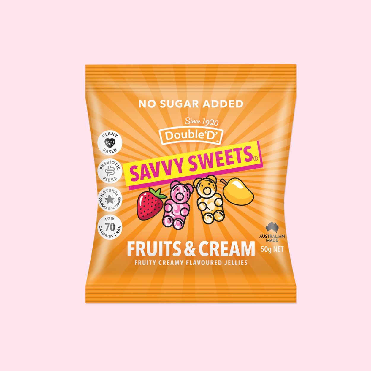 Savvy Sweets Fruits & Cream Bears