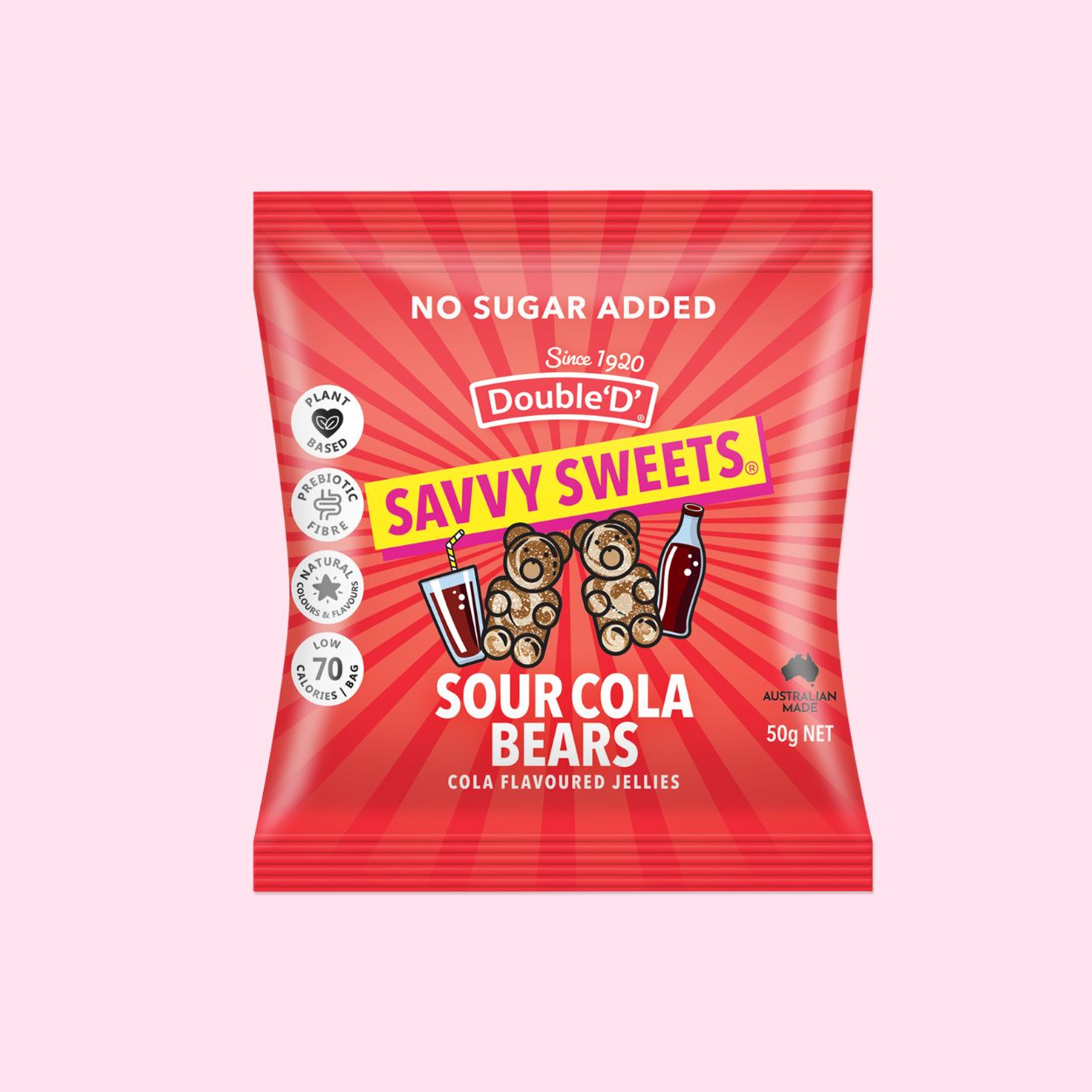 Savvy Sweets Sour Cola Bears