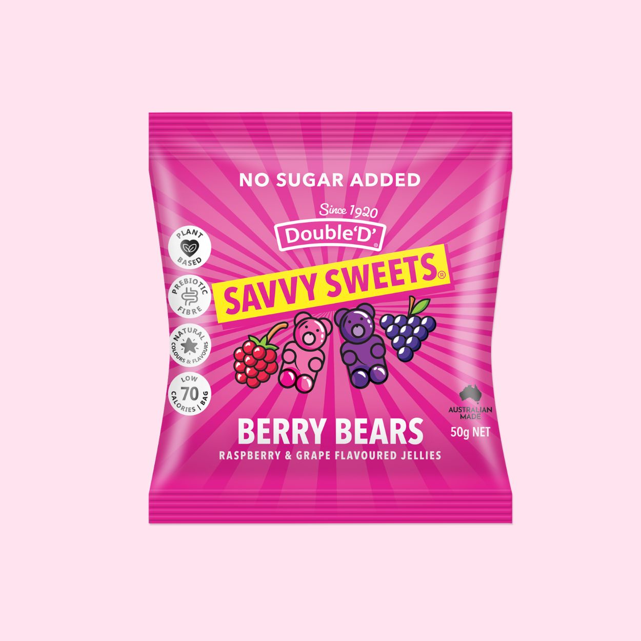 Savvy Sweets Berry Bears