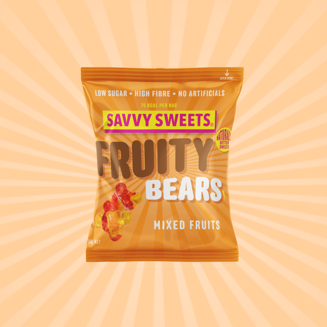 Savvy Sweets Fruits & Cream Bears Multipack