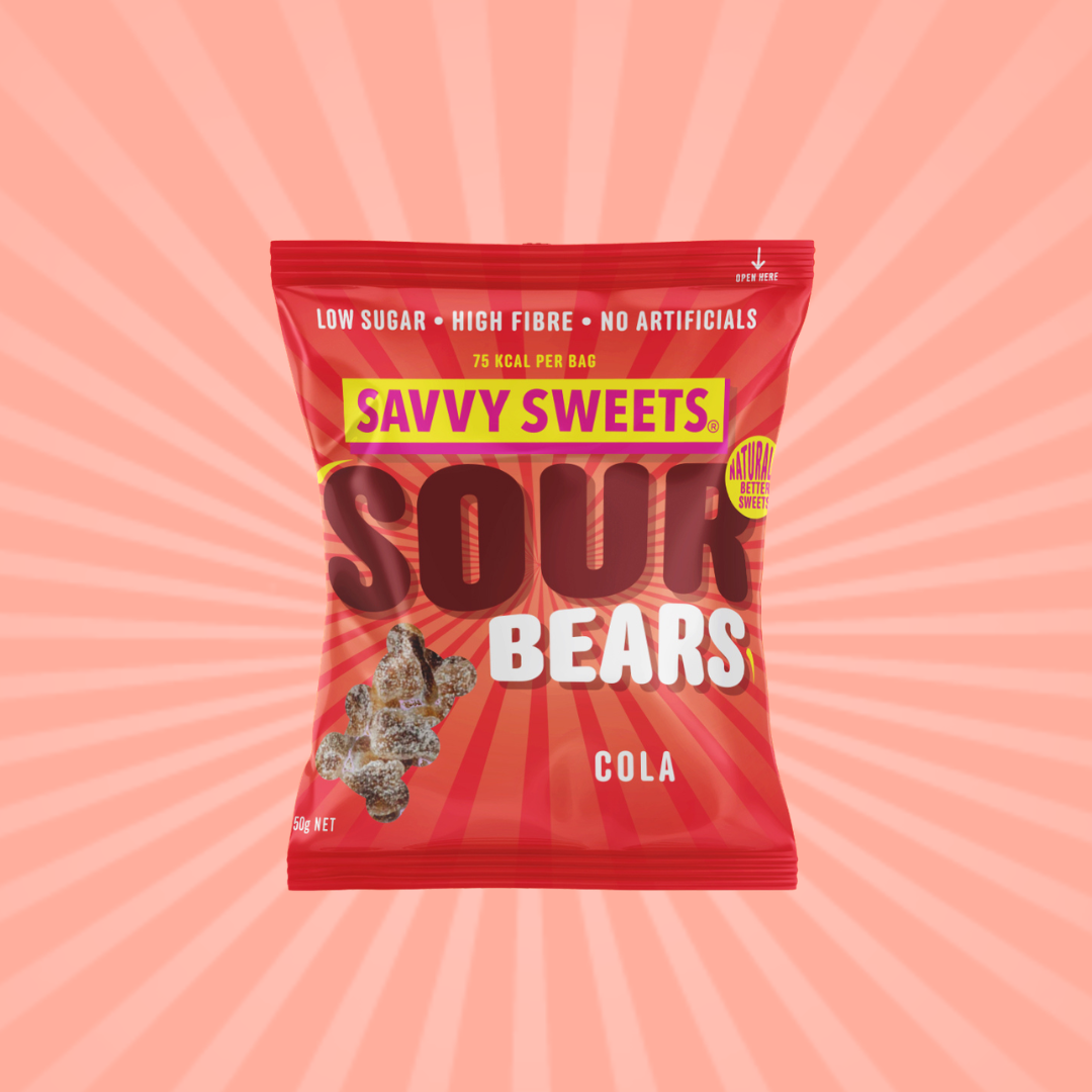 Savvy Sweets Sour Cola Bears Multipack