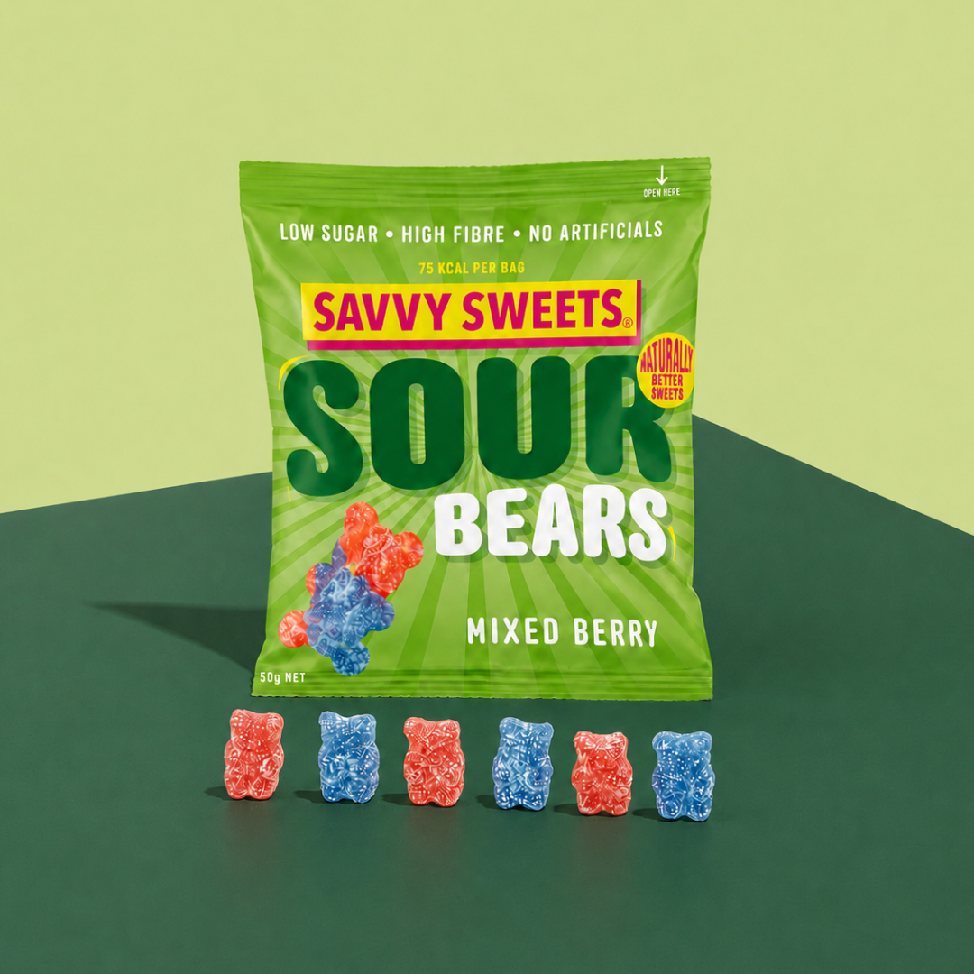 Savvy Sweets Sour Bears Multipack